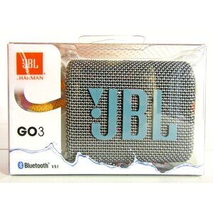 JBL Harman GO3 Waterproof/Dustproof Portable Bluetooth Grab and Go Speaker V 5.1